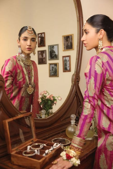 Alkaram FC-9C-22-2-Magenta Festive Eid Collection 2022 Online Shopping